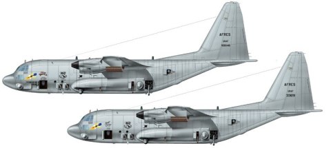 Model plastikowy Lockheed Martin AC-130H Spectre Italeri