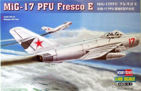 Model plastikowy MiG-17 PFU Fresco E Hobby Boss