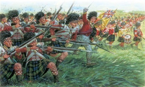Napoleon Wars Scots Infantry Italeri