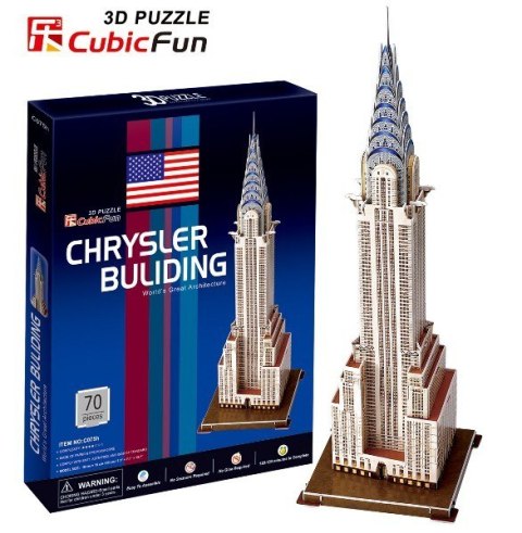 PUZZLE 3D CHRYSLER BULIDING Cubic Fun