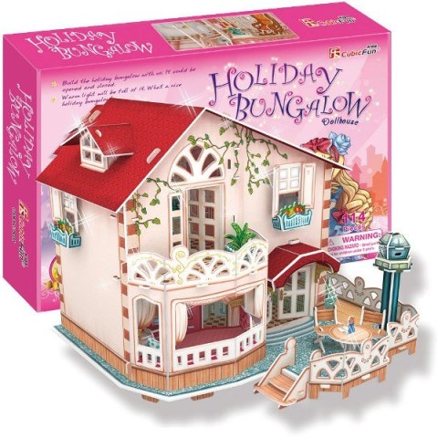PUZZLE 3D Domek Dla Lalek Cubic Fun