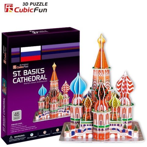 PUZZLE 3D ST.BASIL`S KAT EDRA Cubic Fun