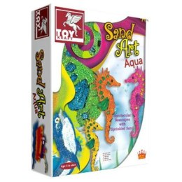 Piaskowa sztuka, Motywy morskie Sand Art Aqua Toy Kraft