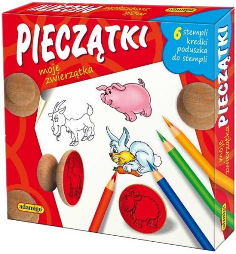 Pieczątki Zwierzęta Adamigo