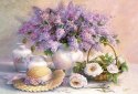 Puzzle 1000 elementów Kwiaty bzu Flower Day, Trisha Hardwick Castor