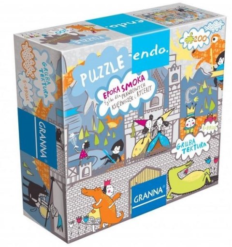 Puzzle 200 elementów, Epoka smoka Granna