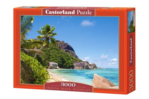 Puzzle 3000 elementów Plaża tropikalna Castor