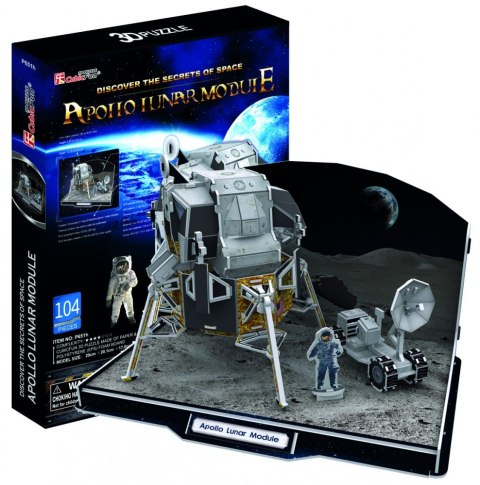 Puzzle 3D Moduł Księżycowy Apollo Cubic Fun