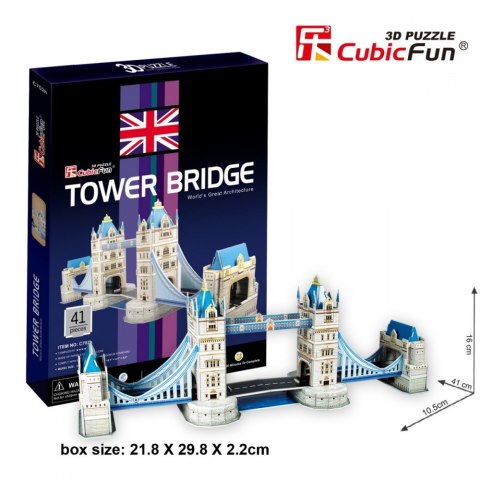Puzzle 3D Most Tower Bridge Cubic Fun