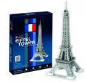 Puzzle 3D Wieża Eiffel'a Cubic Fun