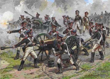 Russian Heavy Artillery With Crew Zvezda