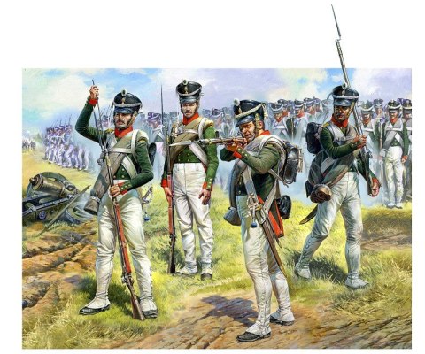 Russian Line Infantry Napoleonic Zvezda