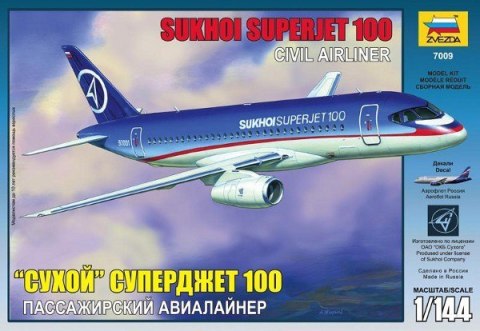 Russian Suchoj Superjet 100 Zvezda