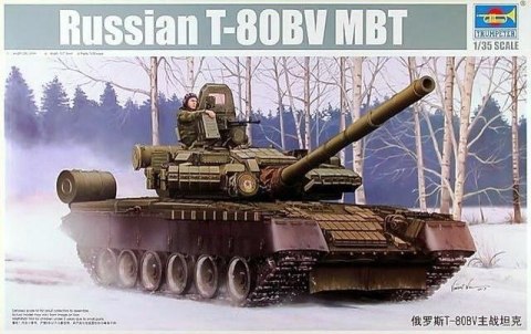 Model plastikowy Russian T-80BV MBT Trumpeter