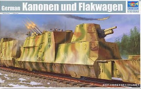 TRUMPETER German Kanonen und Flakwagen Trumpeter