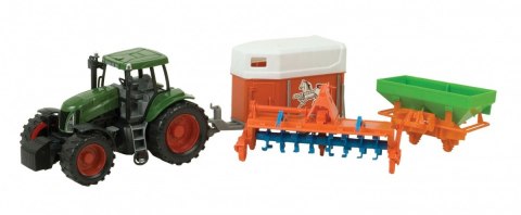 Traktor + 3 Maszyny Rolnicze Dromader