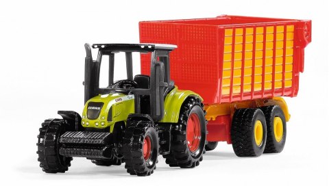Traktor John Deere z przyczepą Siku