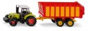 Traktor John Deere z przyczepą Siku