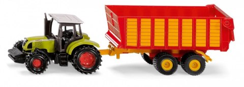 Traktor John Deere z przyczepą Siku