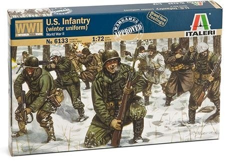 US Infantry in Winter Uniforms Italeri
