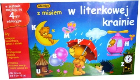 Zestaw Edukacyjny W Literkowej Krainie Adamigo