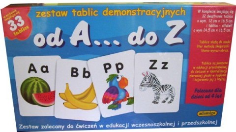 Zestaw Edukacyjny od A do Z Adamigo