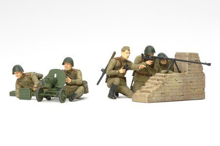 Zestaw figurek Russian Anti-Tank Team Tamiya