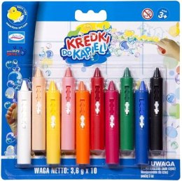 AQUA STUDIO Kredki do ką pieli 10 kol. Face Art