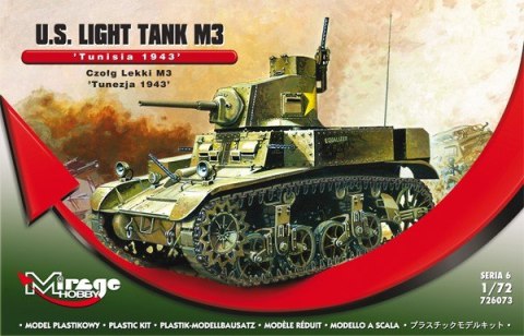 Amerykański Czołg Lekki M3 Tunezja 1943 Mirage