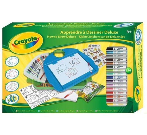 CRAYOLA Zest. do nauki rysowania Deluxe Crayola