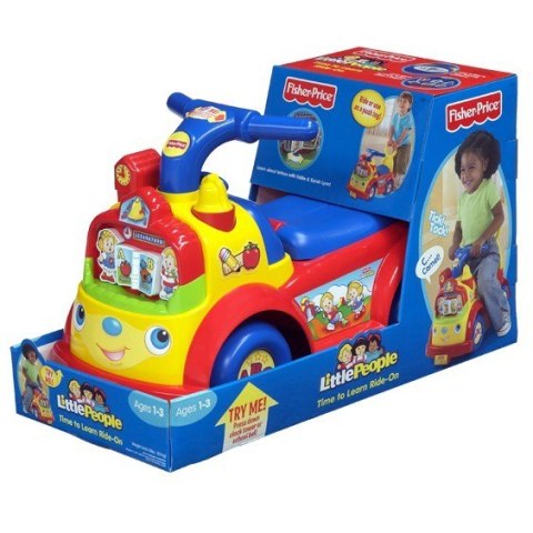 FISHER PRICE Jeździk Czas Na Naukę Angielskiego Pulio