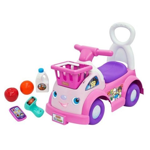 FISHER PRICE Jeździk z koszem na zakupy Pulio
