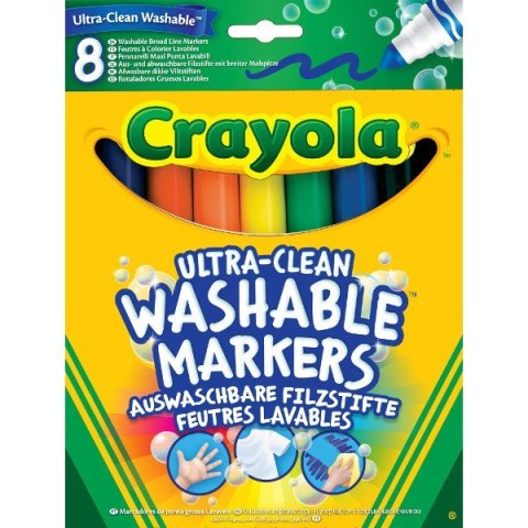 Flamastry super spieralne 8 szt. Crayola