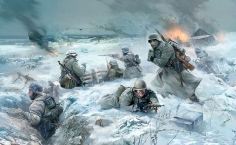 German Infantry Eastern Front Zvezda