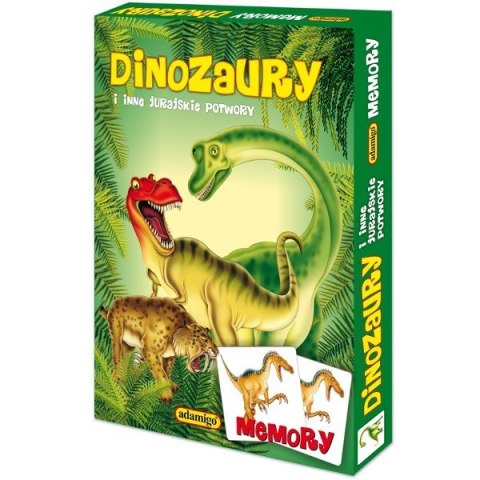 Gra Memory Dinozaury Adamigo