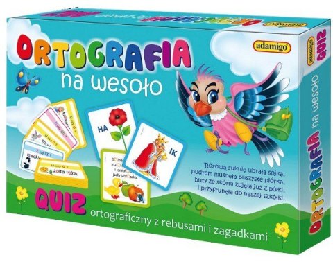 Gra Quiz Ortografia na wesoło Adamigo