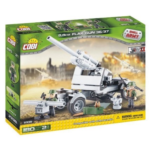 Klocki Armata FLAK 36/37 88 mm na kołach Cobi Klocki