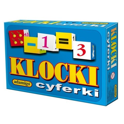 Klocki Cyferki Adamigo