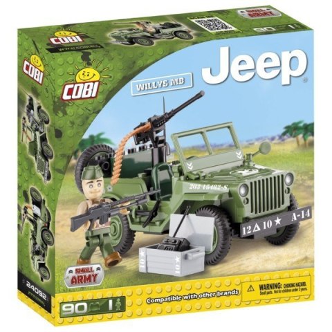 Klocki Jeep Willys MB 90 elementów Cobi Klocki