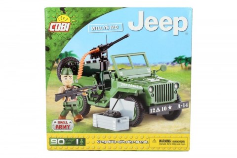 Klocki Jeep Willys MB 90 elementów Cobi Klocki