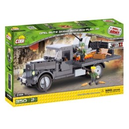 Klocki Mała Armia Ople Bli tz 3T 4X2 W/2CMFlak 38 Cobi Klocki