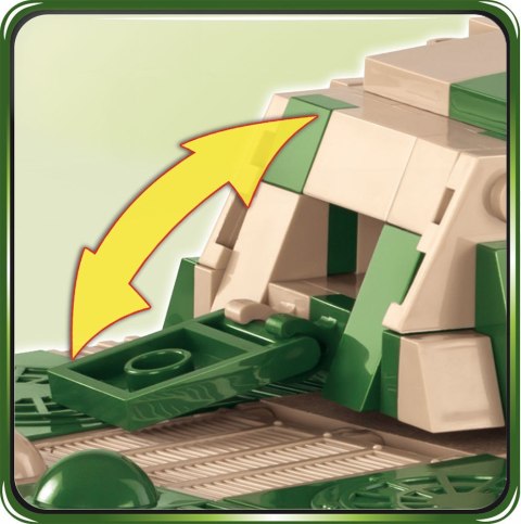 Klocki Tiger II PzKpfw VI B Königstiger niemiecki czołg ciężki Cobi Klocki
