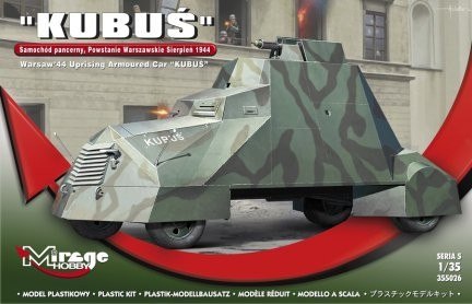 Kubus sam.pancerny Powst. Warszaw Mirage