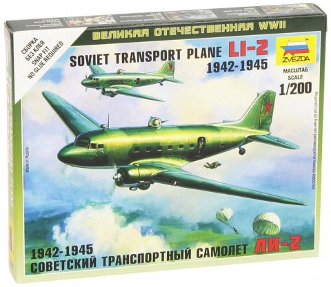 Li-2 Soviet Transport Plane Zvezda