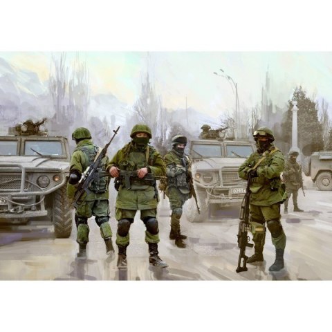 Model plastikowy Nowoczesna piechota rosyjska Zvezda
