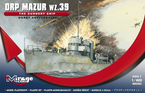 ORP Mazur wz.39 Okręt artyleryjski Mirage