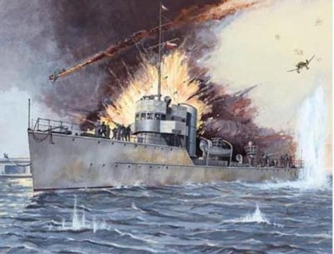 ORP Mazur wz.39 Okręt artyleryjski Mirage