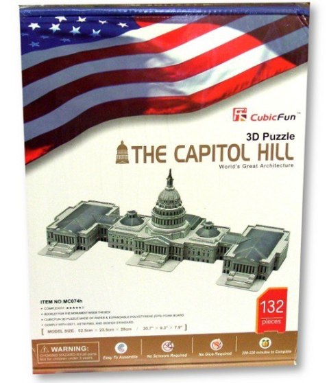 PUZZLE 3D Capitol Cubic Fun