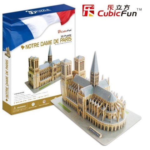 PUZZLE 3D Notre Dame de Paris Cubic Fun