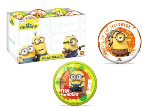 Piłka Minionki 14 cm Mondo